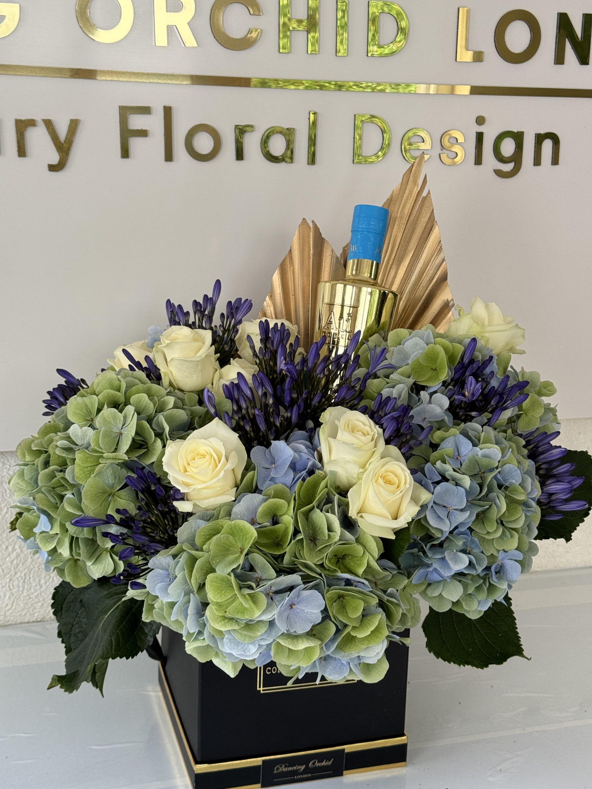 Luxe bloom box floral design