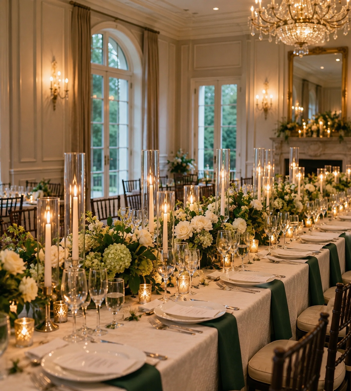 Timeless Ivory & Greenery